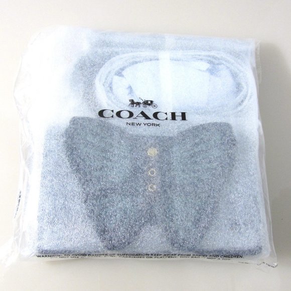 CONVERTIBLE COACH 2609 Belt Bag Butterfly Applique Fanny Pack Crossbody - Picture 6 of 9